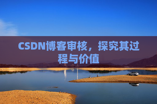 CSDN博客审核，探究其过程与价值